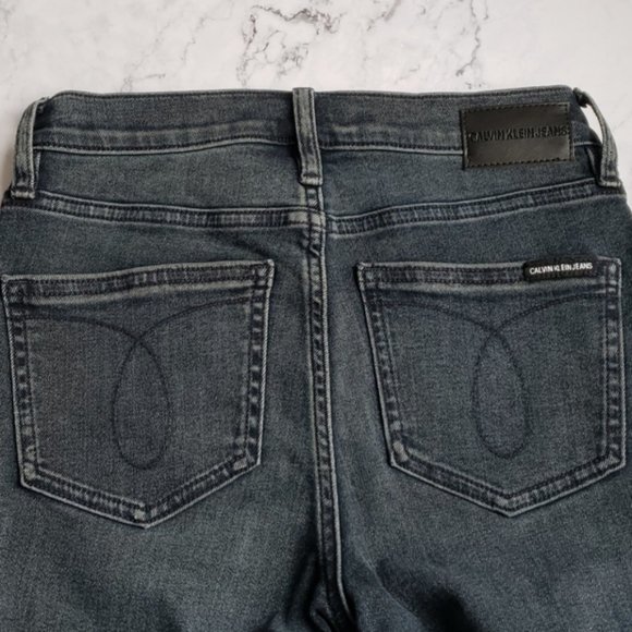 Calvin Klein High Rise Skinny Denim Jeans | 25 NEW WITH TAG - Picture 8 of 8